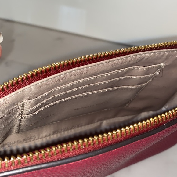 Michael Kors mini shoulder bag burgundy - Picture 4 of 5